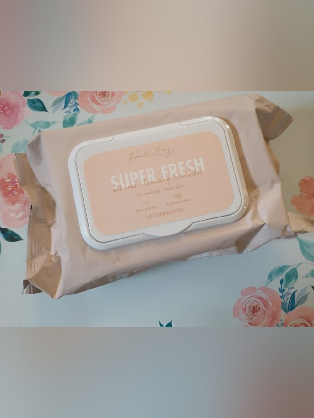 Colourpop Fourth Ray Beauty Super Fresh Cleansing Makeup Remover Towelettes 100